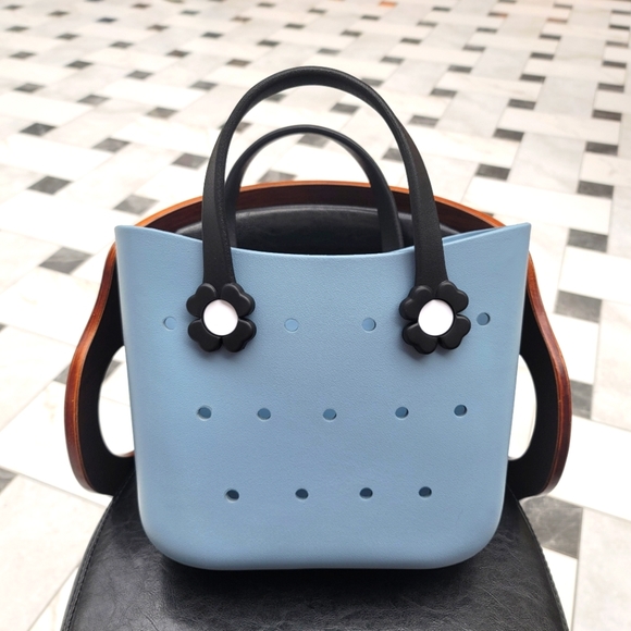 Rubber Tote Charm Bag - Picture 1 of 2